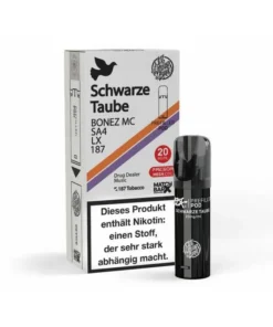 187 Strassenbande Schwarze Taube Prefilled Pod 20mg