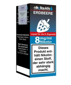 Nikoliquids E-Liquid Erdbeere 8mg
