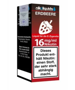Nikoliquids E-Liquid Erdbeere 16mg
