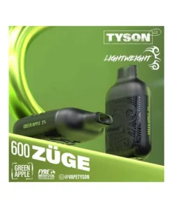 Tyson 2.0 Green Apple Einweg E-Shisha 20mg