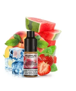 Maryliq Nic Salts Peach Strawberry Watermelon Ice 20mg