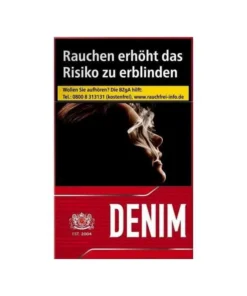 Denim Red Zigaretten Packung