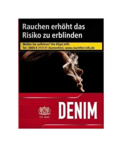 Denim Red XXL Zigaretten Packung