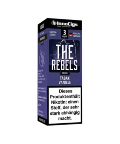 InnoCigs The Rebels Tabak Vanille 3mg E-Liquid