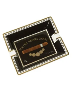 Elie Bleu Aschenbecher Medal schwarz
