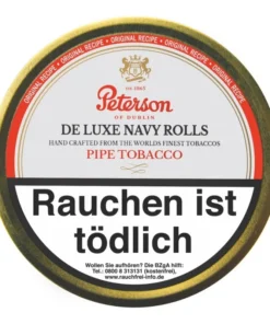 Peterson De Luxe Navy Rolls Pfeifentabak