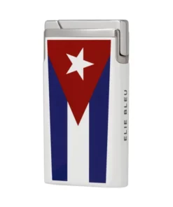 Elie Bleu J-15 Cuban Flag pocket lighter Feuerzeug