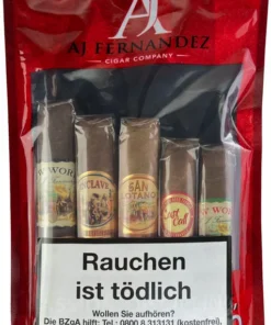 A.J. Fernandez Zigarren Premium Sampler mit 5 Zigarren