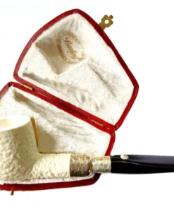 Barling 1812 – Ivory Spigot Straight rustiziert Pfeife