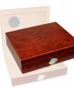 Amboina Maser Humidor Hygro 30 Inkl. Polymerbefeuchter