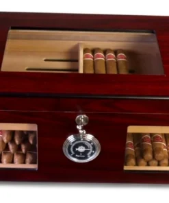 Secunda Wood Wonderful Kristallglas Humidor V-1320