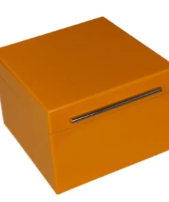 Humidor Dickschichtlackierung yellow 50 Zigarren