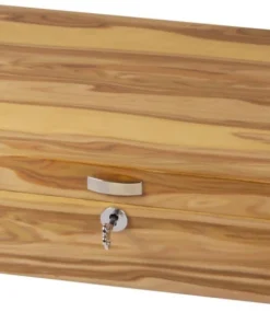 Ausstellungsstück Humidor Echtholzfurnier Apfelbaum 75 Zigarren