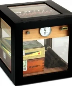 Adorini Humidor Cube Deluxe schwarz