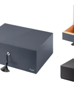 Caseti Paris Humidor 75 Zigarren dunkelblau