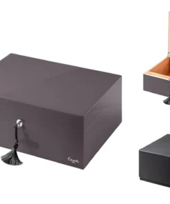 Caseti Paris Humidor 75 Zigarren lila