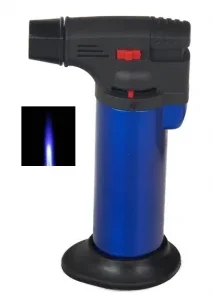 Torch Feuerzeug Jetflamme blue mettalic
