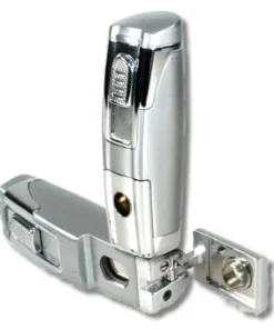 Sonderposten SKY Zigarrenfeuerzeug Bob Jet-Bohrer chrom-satin