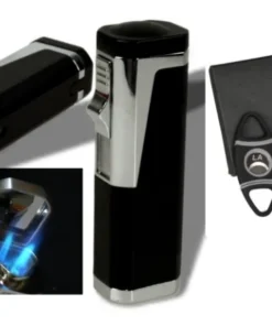 Necuma Smokersset 103 LA Feuerzeug und Zigarrencutter