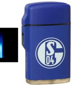 3 Stück Jetflamme-Feuerzeug – Sturmfeuerzeug FC Schalke 04