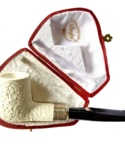 Barling 1812 – Ivory Army Straight rustiziert Pfeife