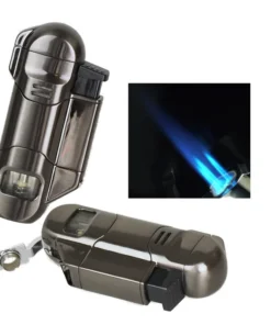 WinJet de Luxe Zigarren Feuerzeug Titan 3fach Jetflamme Bohrer