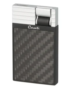 Caseti Feuerzeug Flat Flame Carbon
