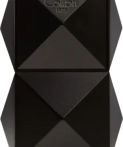 *COLIBRI Tischfeuerzeug Quasar schwarz 3er Jet