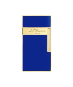 S.T. Dupont Biggy gold blau Feuerzeug