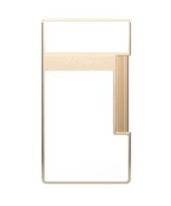 S.T. Dupont Slimmy gold weiss Feuerzeug