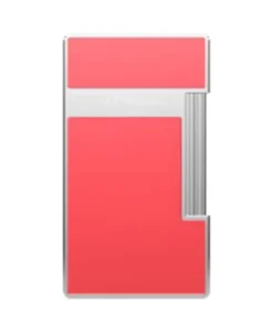 S.T. Dupont Slimmy chrom rot Feuerzeug