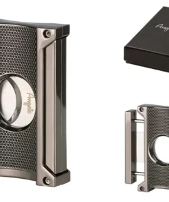 Angelo Zigarrencutter Metall anthrazit-schwarz, Ringmaß 60