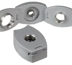 Credo Zigarrenbohrer 3 in 1 Silber