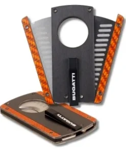 Bugatti Zigarrencutter Carbon Fibre Orange