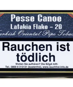 Pesse Canoe Latakia Flake 20 Pfeifentabak