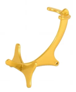 AMPEDUS ONE Pfeifenständer 1er golden Metall