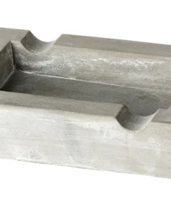 Necuma Zigarrenascher 4 Ablagen Block aus Beton