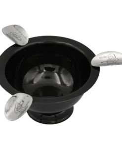 Stinky Cigar® Mini Me Schwarz vernickelt Edelstahl 3 Ablagen Aschenbecher