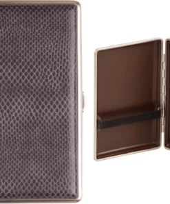 vom Hofe 4er Cigarrenetui Lederfinish Eidechse Made in Germany