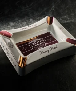 Rocky Patel Aschenbecher White Label Porzellan