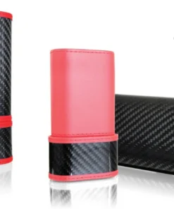 Lamborghini Zigarrenetui Carbon Zedernholz Black-Red