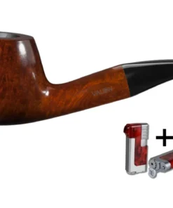 Vauen Pfeife Curve 3331 + Necuma Pfeifenfeuerzeug
