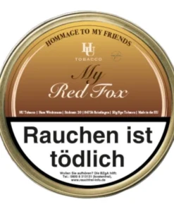 HU TOBACCO Hommage to my Friends MY RED FOX