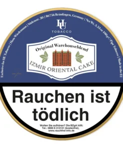 HU Tobacco ORIGINAL WAREHOUSEBLEND Izmir Oriental Cake
