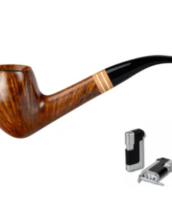 Vauen Pfeife * BRASS 2341 + Necuma Pfeifenfeuerzeug