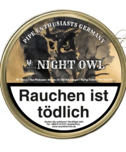 HU TOBACCO Pipe Enthusiasts Germany NIGHT OWL