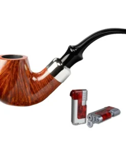 Vauen Pfeife Royal 2115+ Necuma Pfeifenfeuerzeug