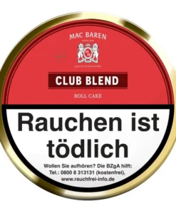 Mac Baren Club Blend Roll Cake