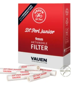 Dr. Perl junior Aktivkohlefilter 9mm 40er Jubox