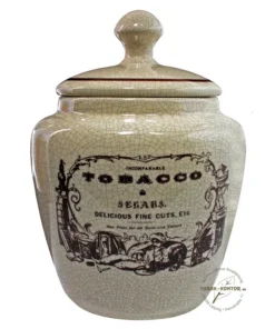 Savinelli Tabaktopf TOBACCO JAR SEGAR Keramik Craquelé